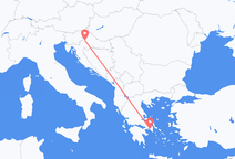 Zagreb to Athens
