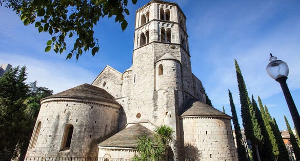 Photo of Sant Pere de Galligants, Benedictine abbey, Girona, Spain.