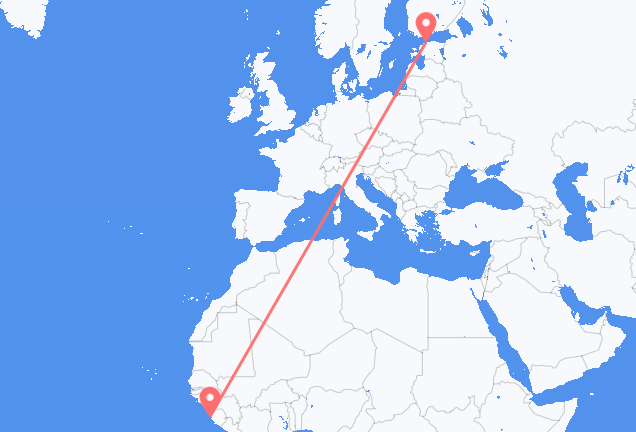 フリータウン タリンへ