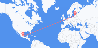 Mexico to Latvia