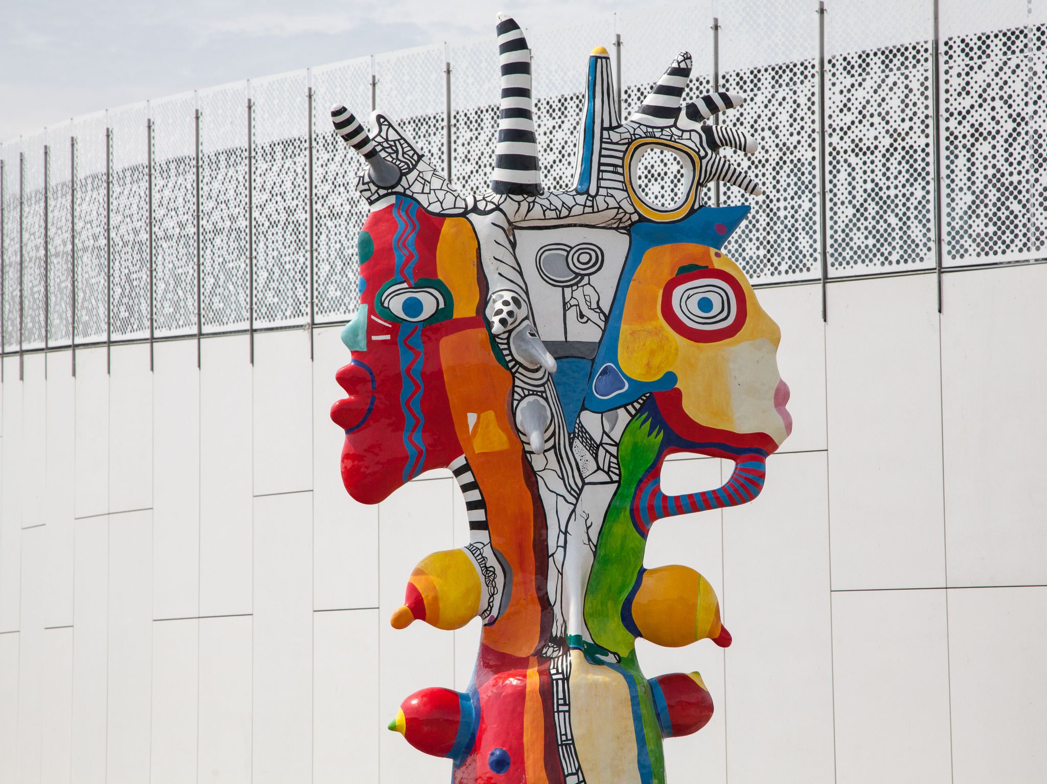 Exterior of museum of new art Danubiana in city Bratislava 