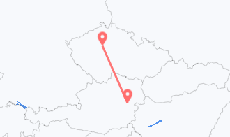 Train tickets from Gemeinde Ternitz to Prague