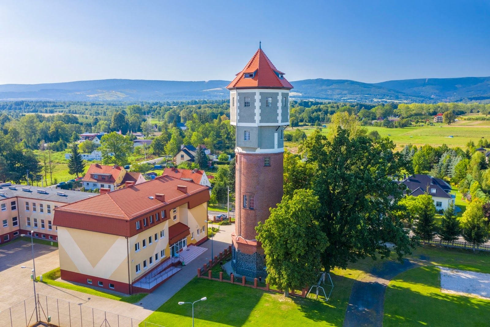 Stara Wieża Ciśnień - Wieża Widokowa, Mirsk, gmina Mirsk, Lwówek Śląski County, Lower Silesian Voivodeship, Poland