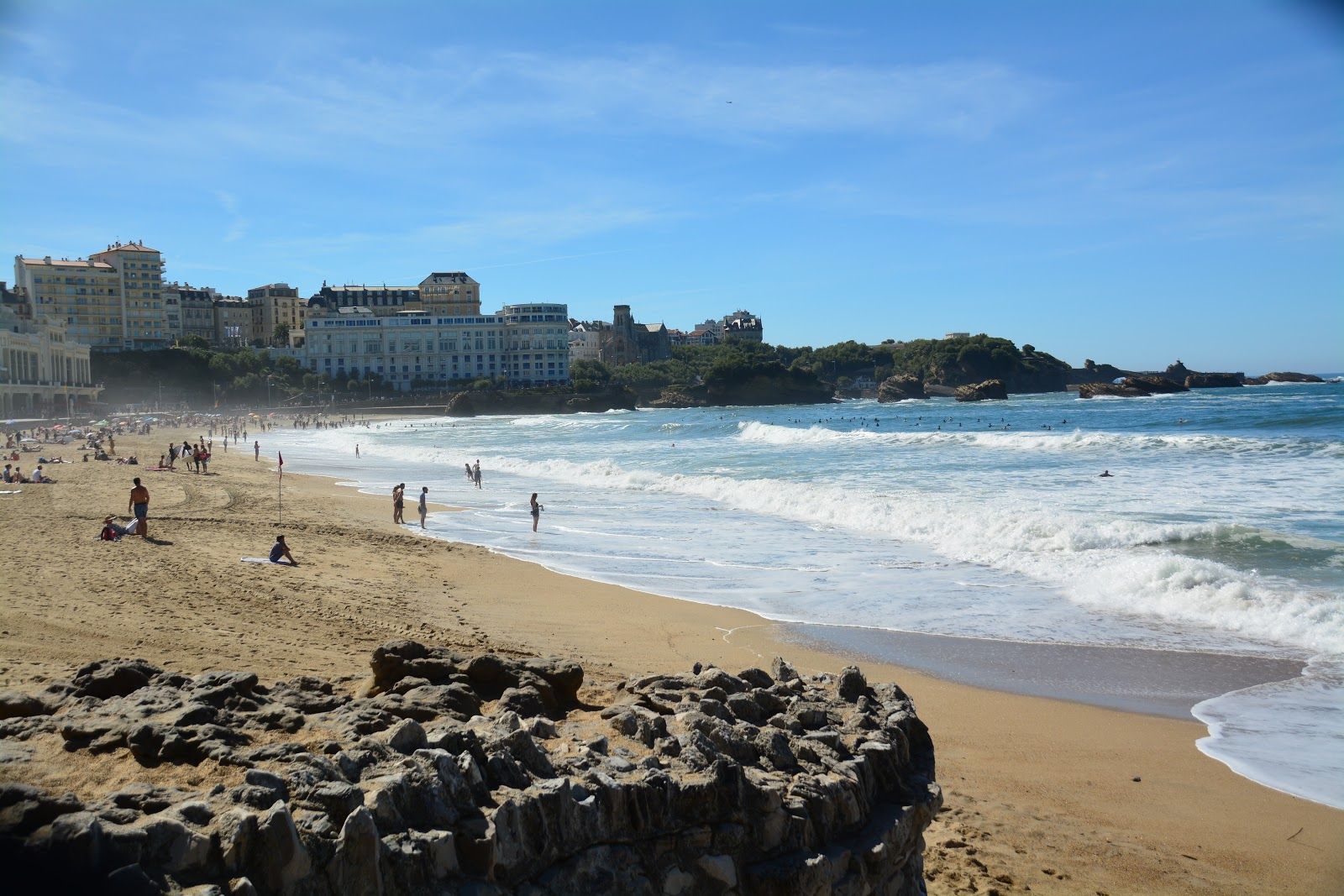 Miramar Beach, Biarritz, Bayonne, Pyrénées-Atlantiques, New Aquitaine, Metropolitan France, France
