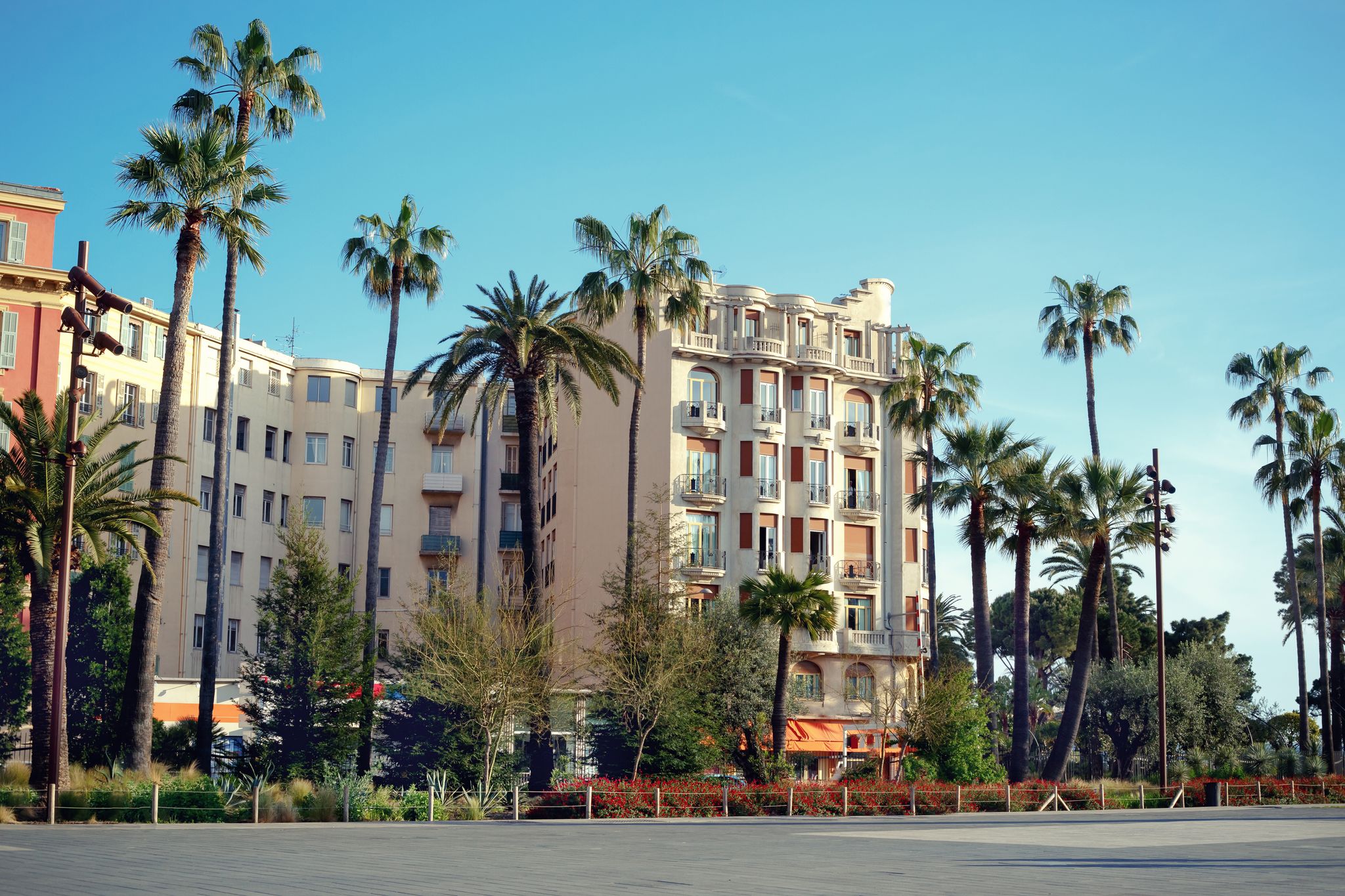 photo of Garden of Albert next to the famous Massena Place, Nice, France.