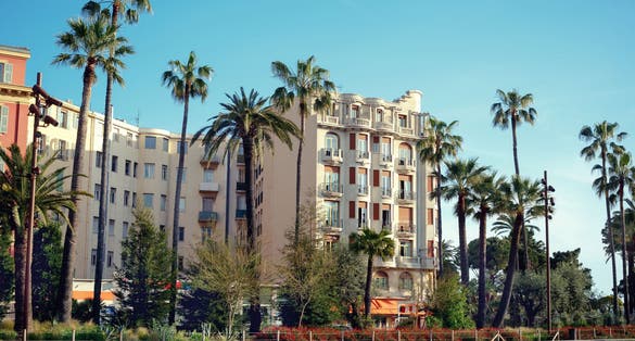 photo of Garden of Albert next to the famous Massena Place, Nice, France.