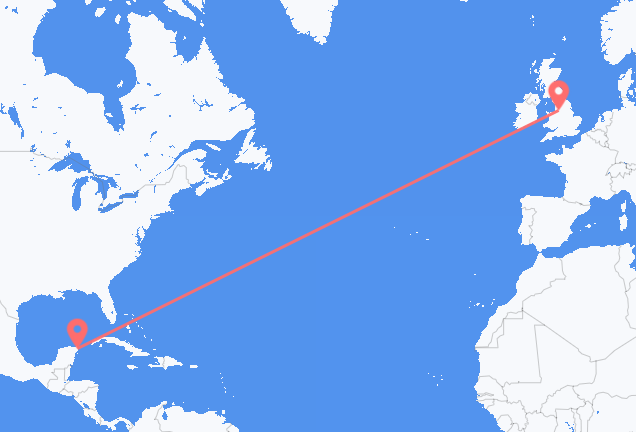 Cheap Flights from Cancún to Manchester – Low Fares & Wide Selection