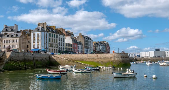 Photo of  landscape of Brittany in summer Brest ,  France