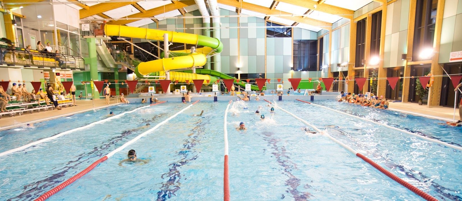 Basen Aquarius, Lesko, gmina Lesko, Lesko County, Subcarpathian Voivodeship, Poland