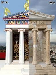 photo of view Ναός Αθηνάς Νίκης, Athens, Greece.