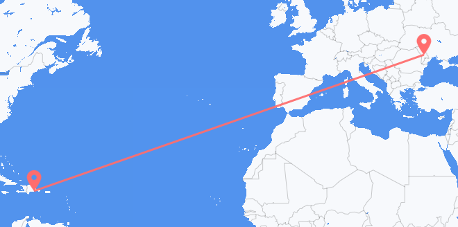la República Dominicana a Moldavia