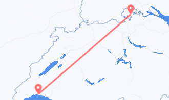 Train tickets from Neuhausen to Lausanne
