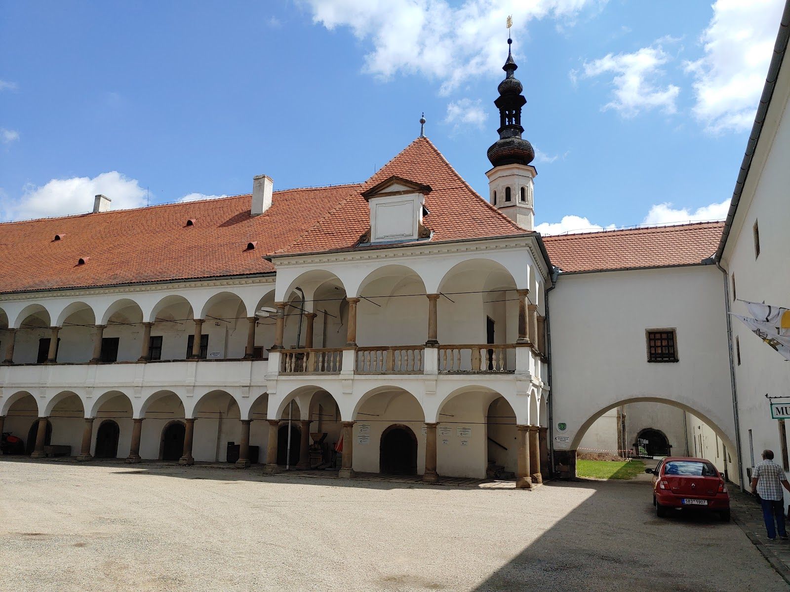 Oslavany chateau, Oslavany, okres Brno-venkov, Jihomoravský kraj, Southeast, Czechia