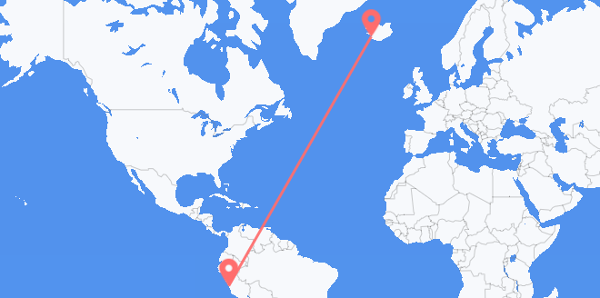 Perú a Islandia