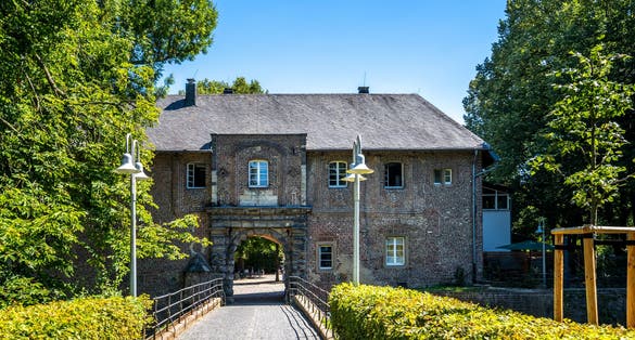 Castle Rheydt in Moenchengladbach, Germany
