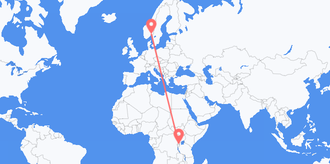 le Rwanda pour la Norvège