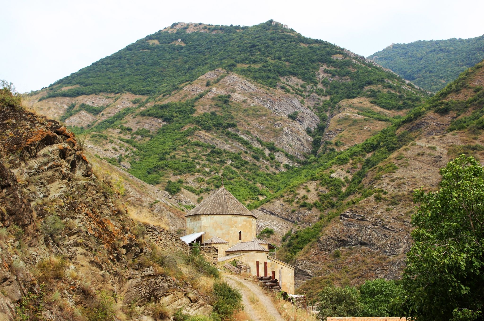 Photo of Ateni Sioni orthodox monastery near city Gori, Georgia.