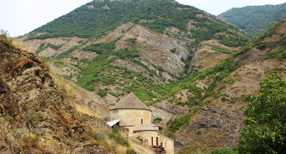 Photo of Ateni Sioni orthodox monastery near city Gori, Georgia.