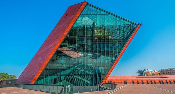 Photo of Museum of World War II in Gdańsk, Poland.