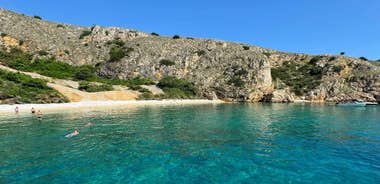 Krk: Golden Bay, Blue Cave, & 4 Islands Cruise