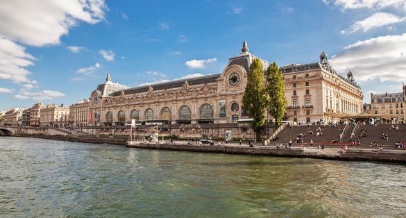 Photo of the Musee d'Orsay is a museum in Paris, France, on the Left Bank of the Seine.