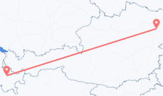 Train tickets from Vienna to Arosa