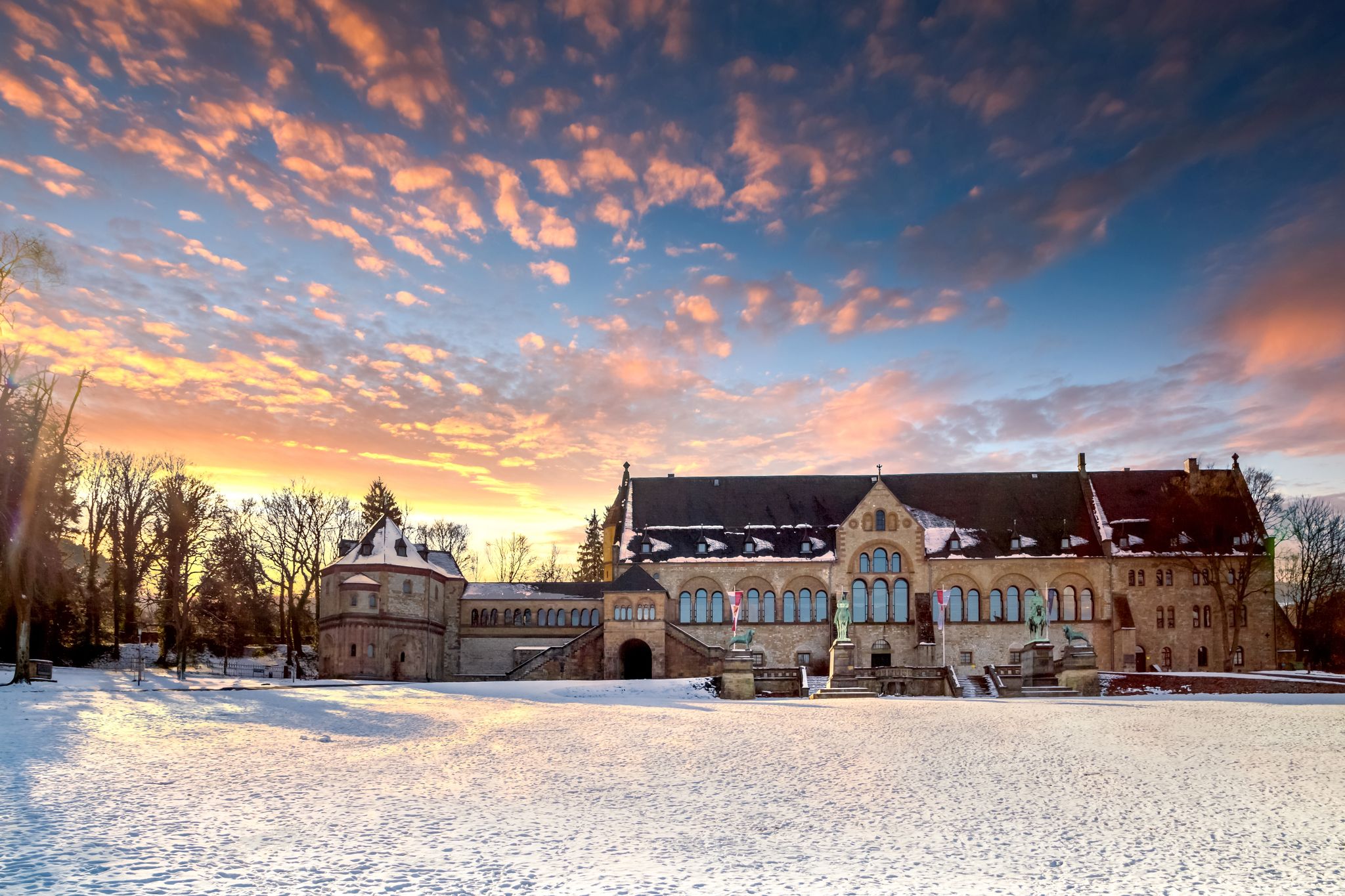 Photo of Kaiserpfalz in Goslar, Lower Saxony, Germany.