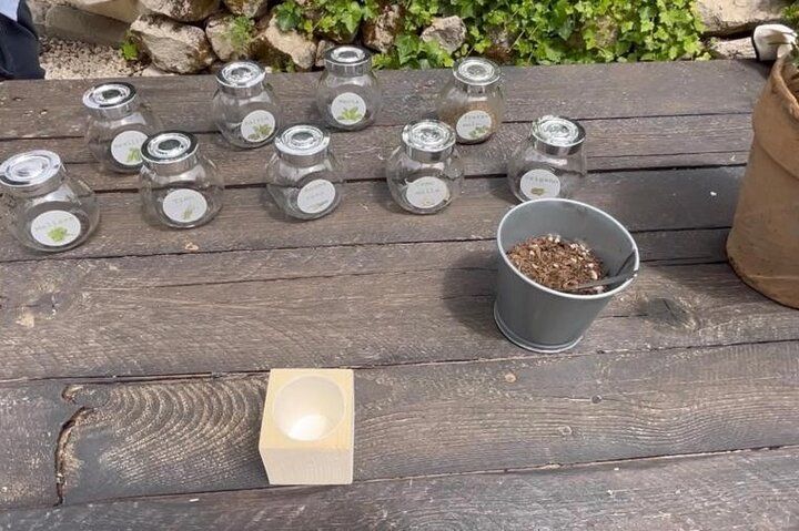 Tour in the heady scents of our garden in Ragusa