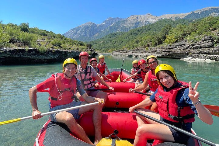 Rafting Tour in Vjosa River, Permet