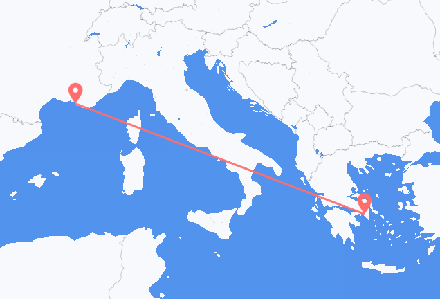 Cheap Flights from Athens to Marseille – Low Fares & Wide Selection