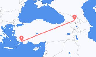 Dalaman to Tbilisi