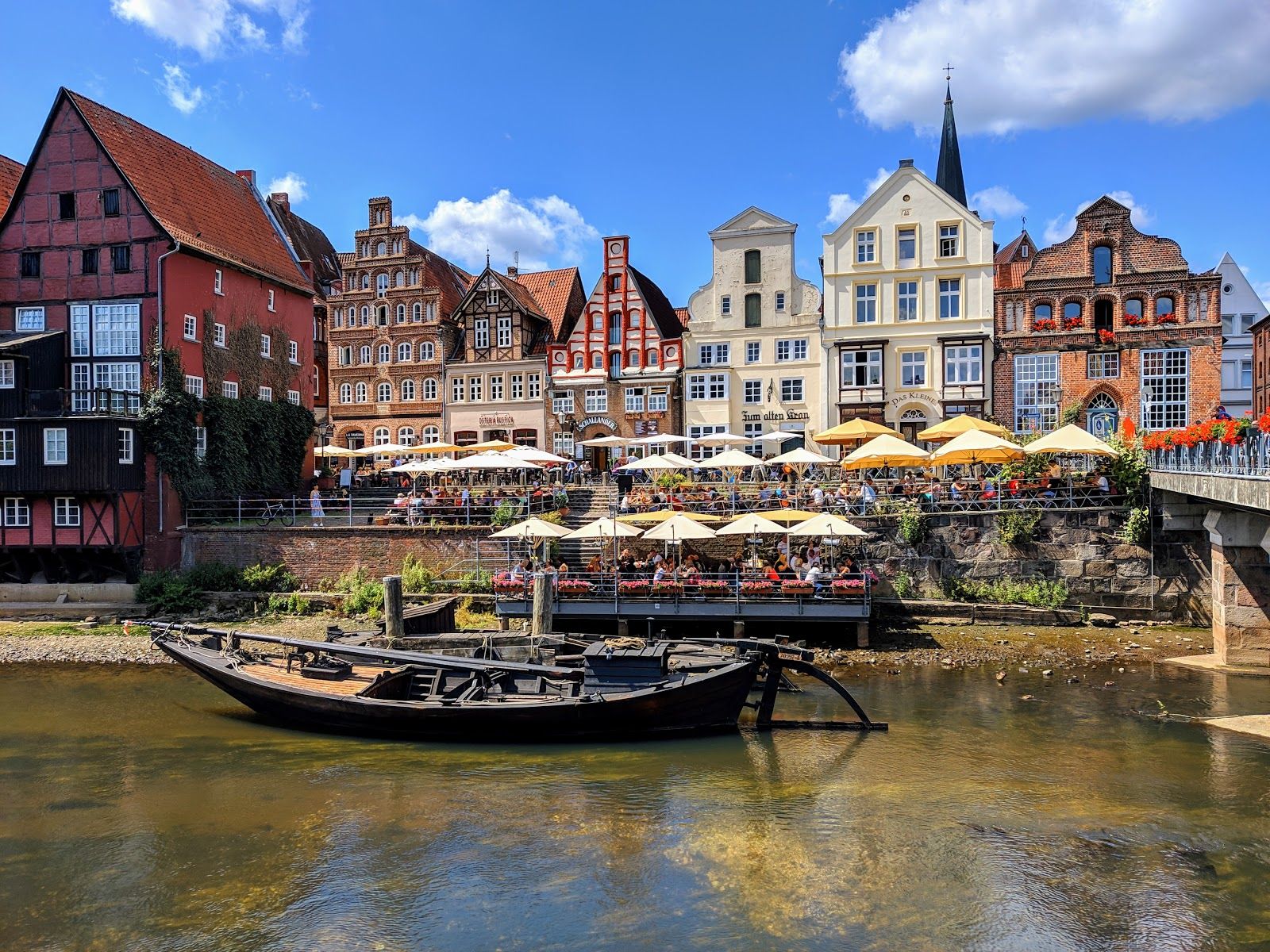 Abtsmühle, Altstadt, Lüneburg, Lower Saxony, Germany