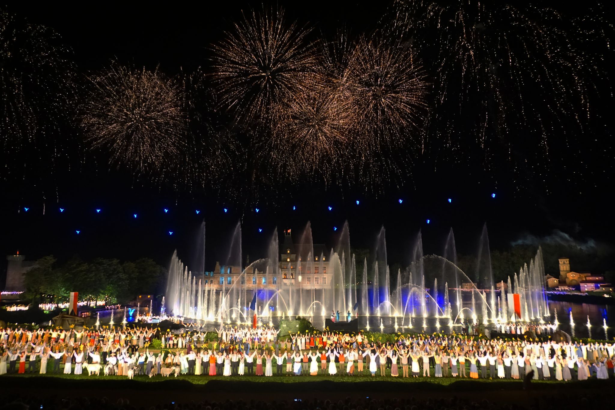 Photo of Cinéscénie show of the Puy du Fou, Les Epesses, France.