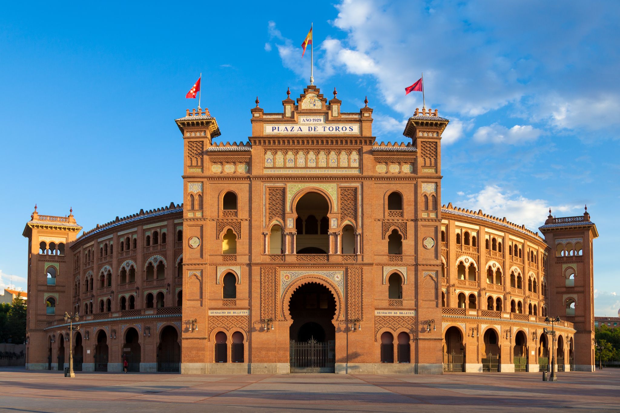Photo of Bullring of Las Ventas in Madrid, Spain .