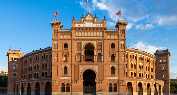 Photo of Bullring of Las Ventas in Madrid, Spain .