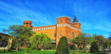 Photo of Cala Macarelleta in Ciutadella Menorca at turquoise Balearic Islands, Spain.