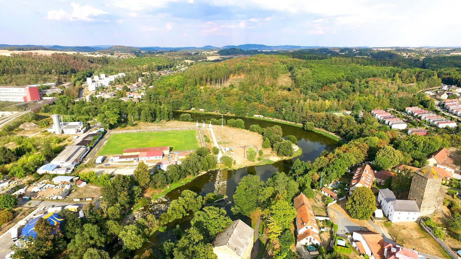Castle Týnec nad Sázavou, Týnec nad Sázavou, okres Benešov, Central Bohemia, Czechia