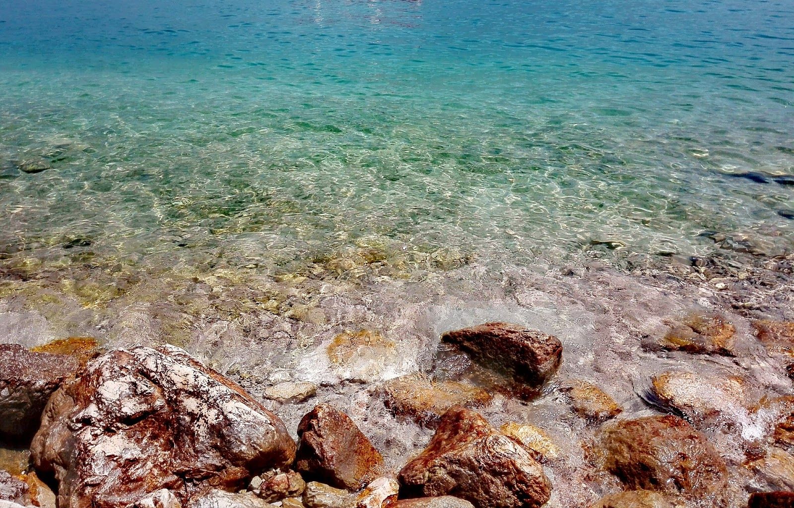 Cola beach, Limone sul Garda, Comunità Montana Parco Alto Garda bresciano, Brescia, Lombardy, Italy