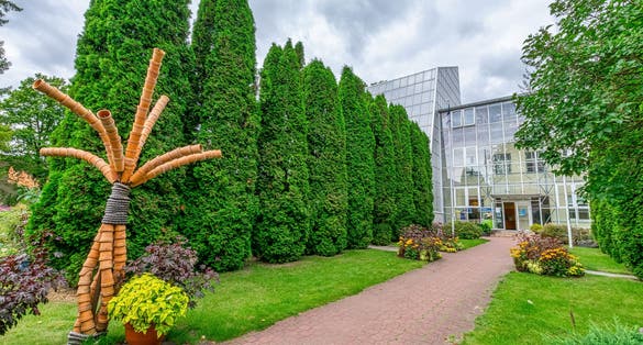 Photo of the botanical university and botanical garden of Tartu, Estonia.