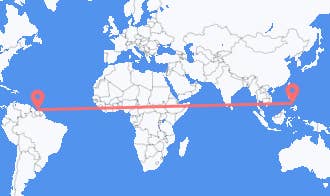 Paramaribo to Cebu City