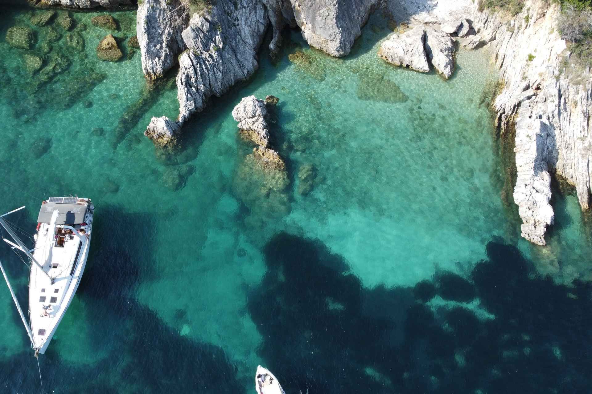 Gouvia: Corfu Island Sailing Trip with Snack and Soft Drinks