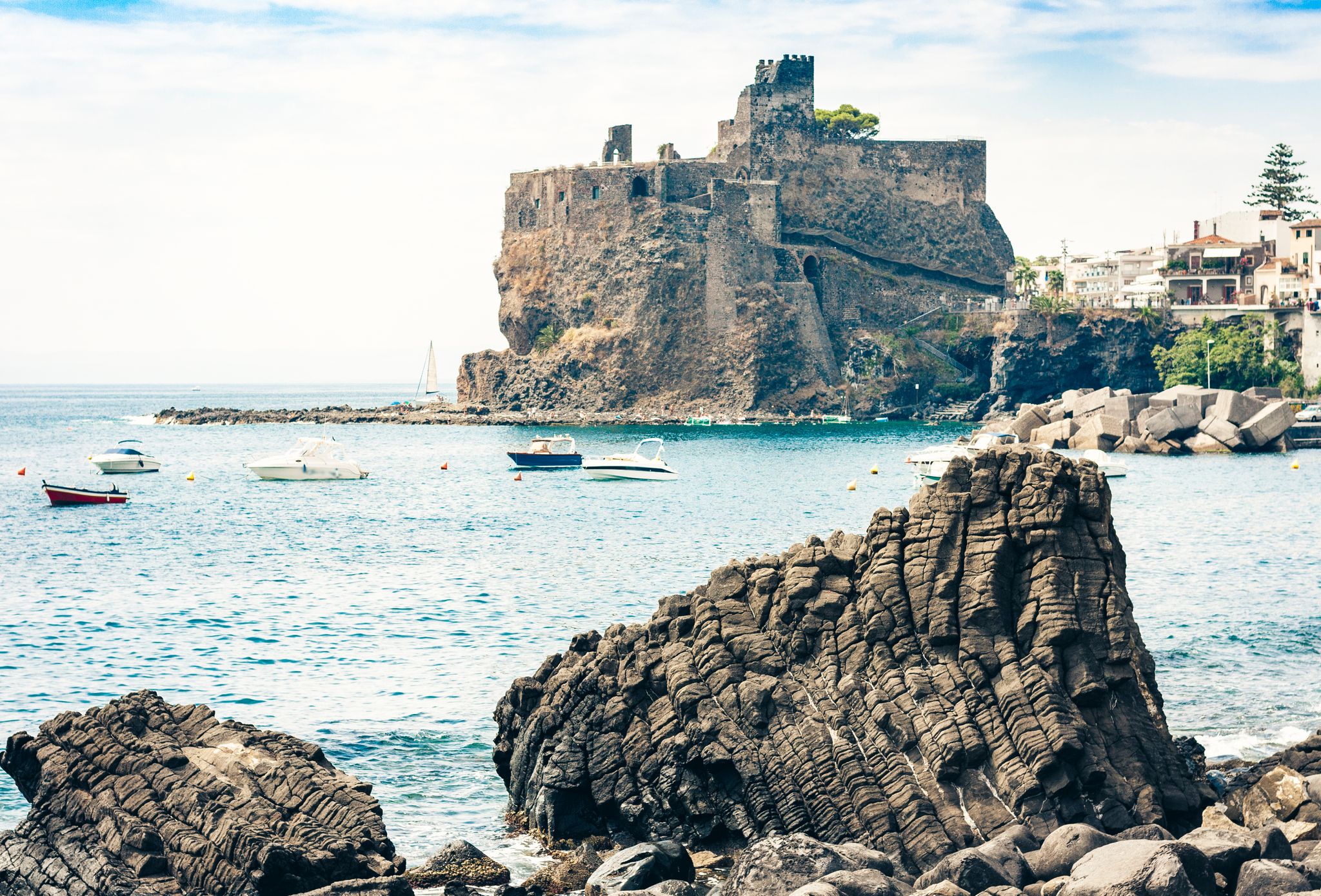 Castello Ursino – ancient castle in Catania, Sicily, Southern Italy