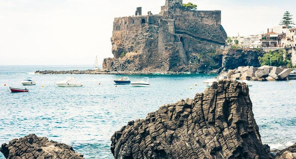Castello Ursino – ancient castle in Catania, Sicily, Southern Italy