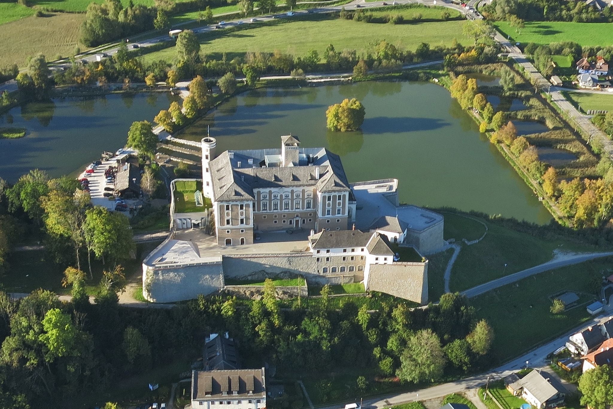 The Trautenfels castle at Stainach Irdning in the Austrian Ennstal