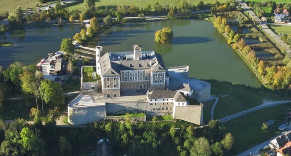 The Trautenfels castle at Stainach Irdning in the Austrian Ennstal
