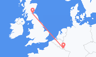Luxembourg to Scotland