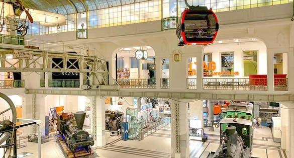The historic Technical Museum of Vienna opened in 1918. Build under the regency of Franz Joseph I Emperor of Austria.