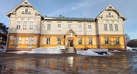 Old school from Raahe, Finland