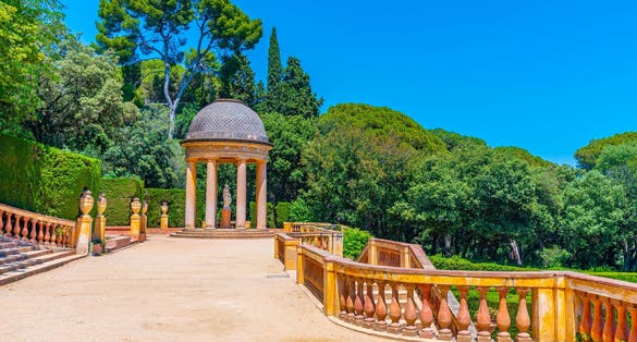 Photo of Parc del Laberint d'Horta in Barcelona, Spain.