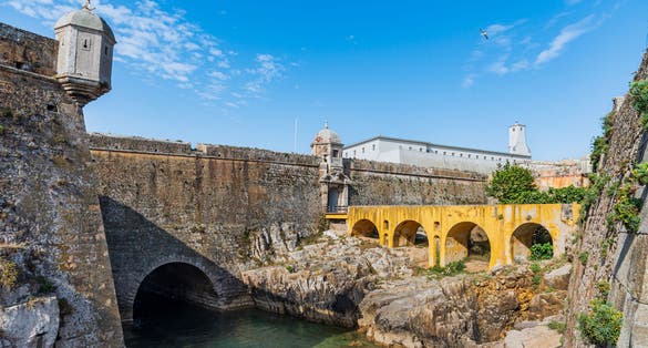 Fortress and municipal museum of Peniche,in the district of Leiria.